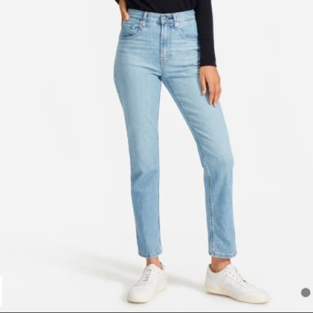 Everlane Boyfriend jeans light blue wash